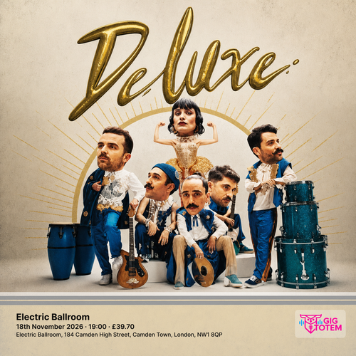 Deluxe at Electric Ballroom on 18 November 2026 gig poster