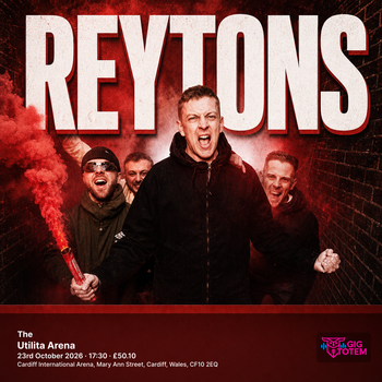 The Reytons at Utilita Arena on 23 October 2026 gig poster