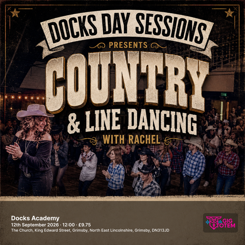 Docks Day Sessions: Country & Line Dancing at Docks Academy on 12 September 2026 gig poster
