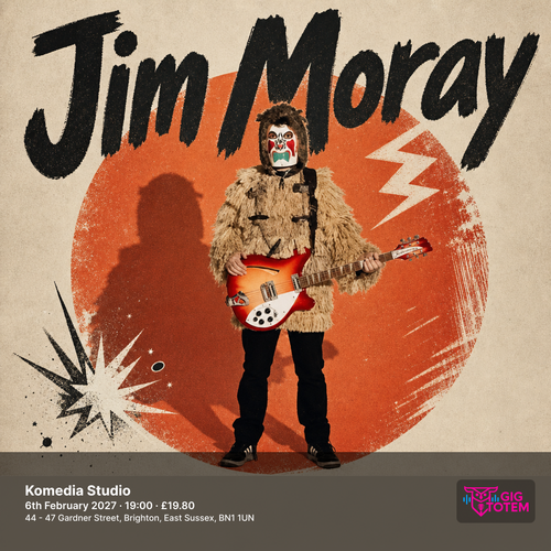 Jim Moray at Komedia Studio on 6 February 2027 gig poster