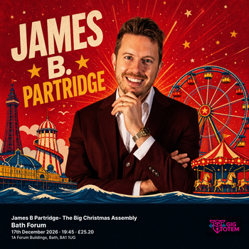 James B Partridge- The Big Christmas Assembly James B. Partridge at Bath Forum on 17 December 2026 gig poster
