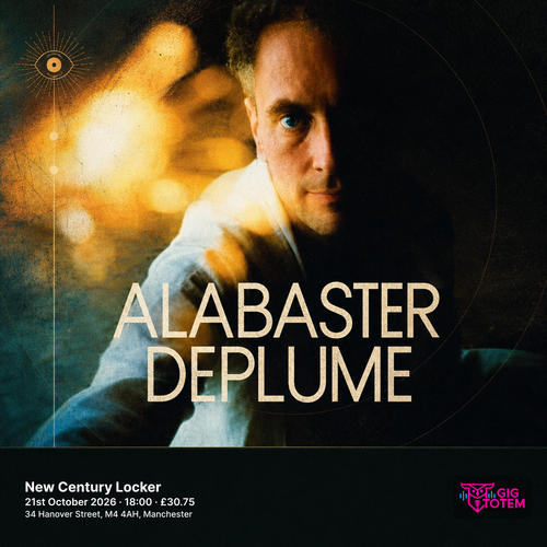 Alabaster DePlume at New Century Locker on 21 October 2026 gig poster