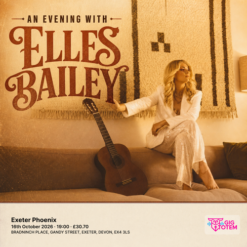 An Evening with Elles Bailey at Exeter Phoenix on 16 October 2026 gig poster