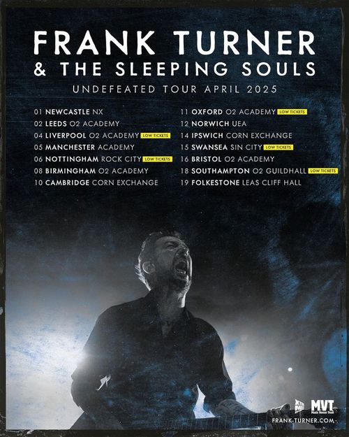 Frank Turner & The Sleeping Souls: Undefeated Tour