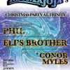 Momajoja's Christmas Party Phil, Eli's Brother, Conor Myles gig poster
