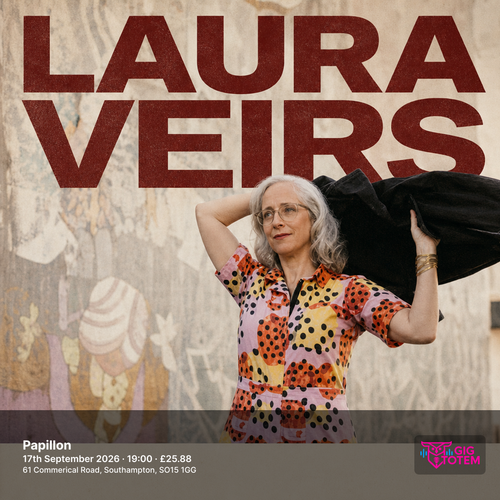 Laura Veirs at Papillon on 17 September 2026 gig poster