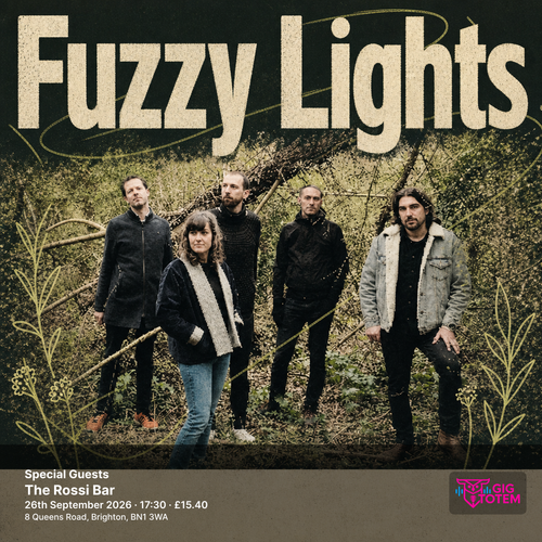 Fuzzy Lights + Special Guests Fuzzy Lights at The Rossi Bar on 26 September 2026 gig poster