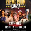 RHYME ROOM LIVE! Carla Kerridge, KC, INCA, Alan NGA, Redd Rebell, Dash Green, Zeki gig poster