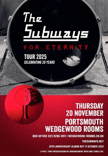 The Subways: For Eternity Tour 2025