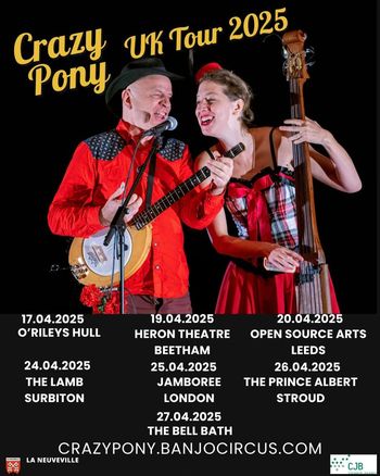 Crazy Pony UK Tour 2025