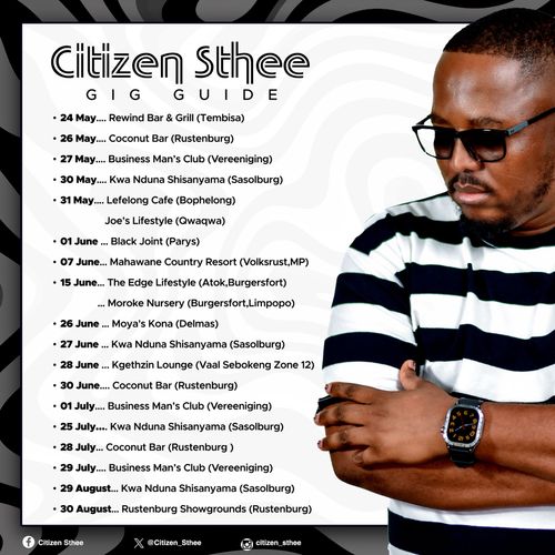 Citizen Sthee Gig Guide