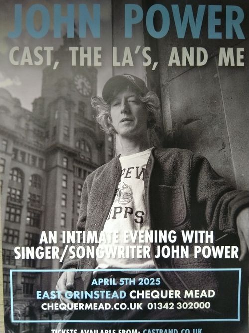 An Intimate Evening with Singer/Songwriter John Power