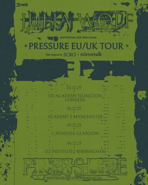 J hunna Wolf: Pressure EU/UK Tour