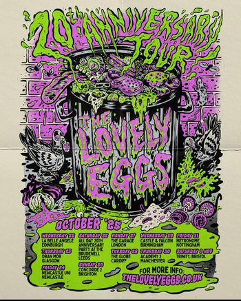 The Lovely Eggs 20th Anniversary Tour