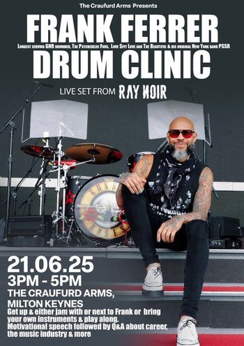 Frank Ferrer Drum Clinic
