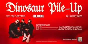 Dinosaur Pile-Up UK Tour 2025