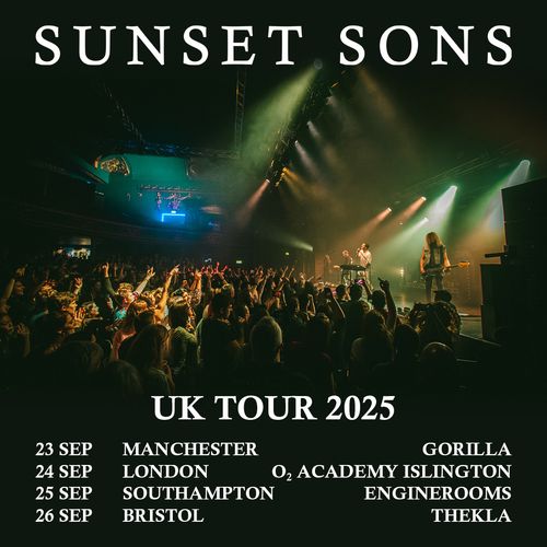 Sunset Sons UK Tour 2025