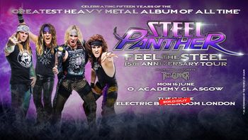 Steel Panther - Feel the Steel 15th Anniversary Tour