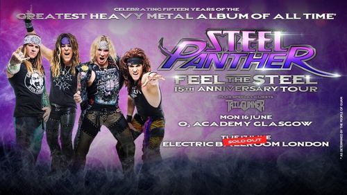 Steel Panther - Feel the Steel 15th Anniversary Tour
