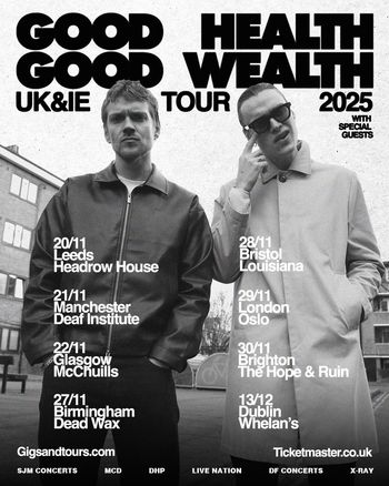 Good Good Health Wealth Tour 2025