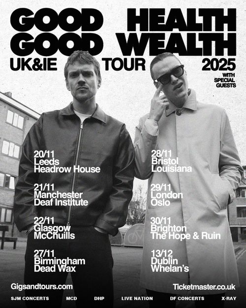 Good Good Health Wealth Tour 2025