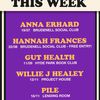 /ANNA ERHARD, HANNAH FRANCES, GUT HEALTH, WILLIE J HEALEY, PILE/