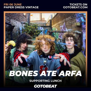 Lunch + Bones Ate Arfa