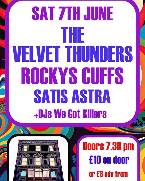 The Velvet Thunders + Supports