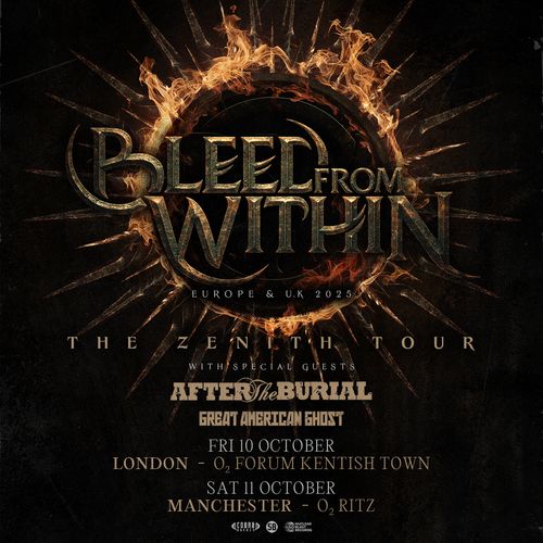 Bleed From Within - The Zenith Tour