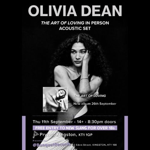 OLIVIA DEAN - THE ART OF LOVING IN PERSON ACOUSTIC SET