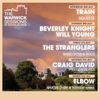 THE WARWICK SESSIONS Train, Squeeze, Beverley Knight, Will Young, The Stranglers, BUZZCOCKS, Skids, Craig David, Elbow, Baxter Dury, Hamish Hawk, TS5 gig poster
