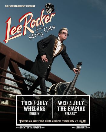 Lee Rocker of the Stray Cats
