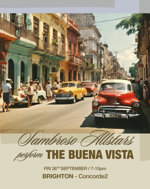 Sambroso Allstars perform THE BUENA VISTA