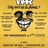 WAR - Why can't we be friends? WAR, Soul Central DJs gig poster
