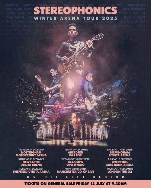 Stereophonics Winter Arena Tour 2025