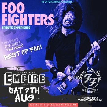 FOO FIGHTERS TRIBUTE EXPERIENCE