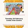 BLEEDS TOUR Wednesday gig poster