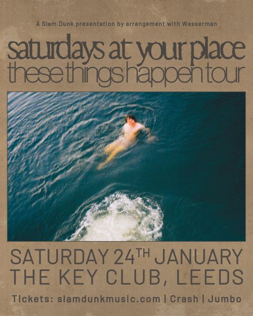 saturdays at your place these things happen tour