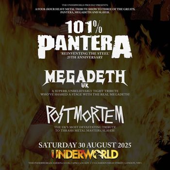 101% PANTERA 'REINVENTING THE STEEL' 25TH ANNIVERSARY