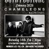 Halifax Goth Festival Chameleons, Korinthians gig poster