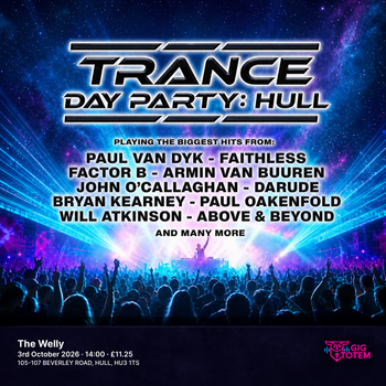 Trance Day Party: Hull at The Welly on 3 October 2026 gig poster
