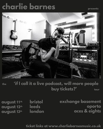 if I call it a live podcast, will more people buy tickets?