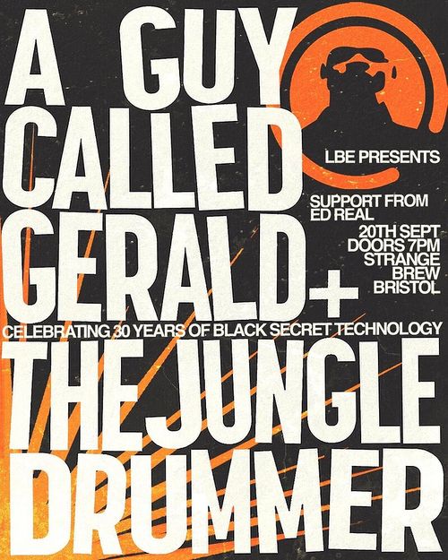 A Guy Called Gerald + The Jungle Drummer