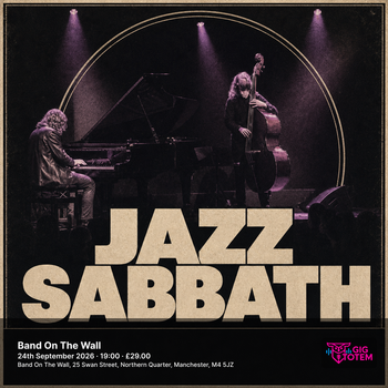 Jazz Sabbath at Band On The Wall on 24 September 2026 gig poster