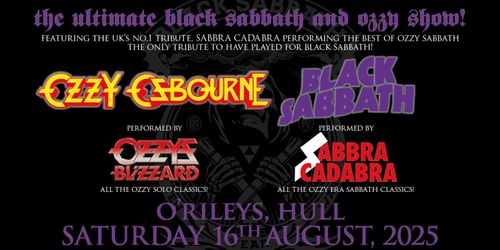 the ultimate black sabbath and ozzy show!