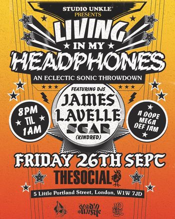 LIVING IN MY HEADPHONES