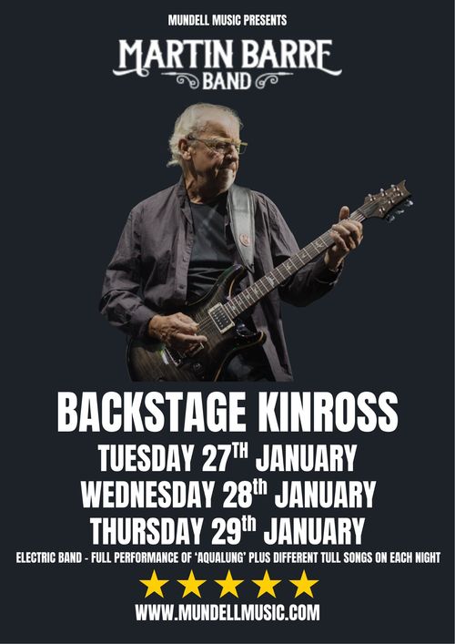 MARTIN BARRE BAND
