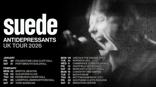Suede Antidepressants UK Tour 2026