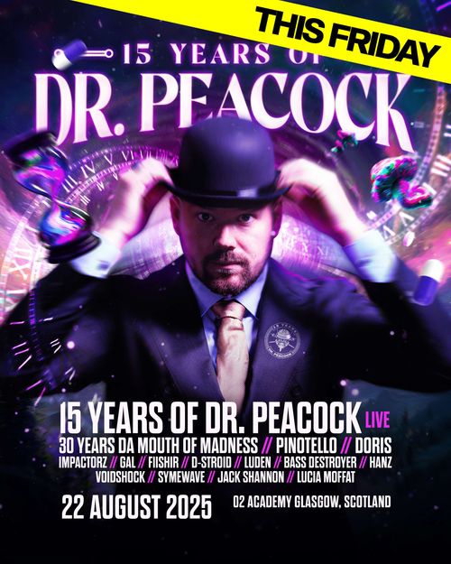 15 YEARS OF DR. PEACOCK LIVE