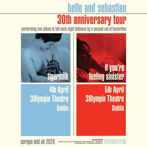 belle and sebastian 30th anniversary tour